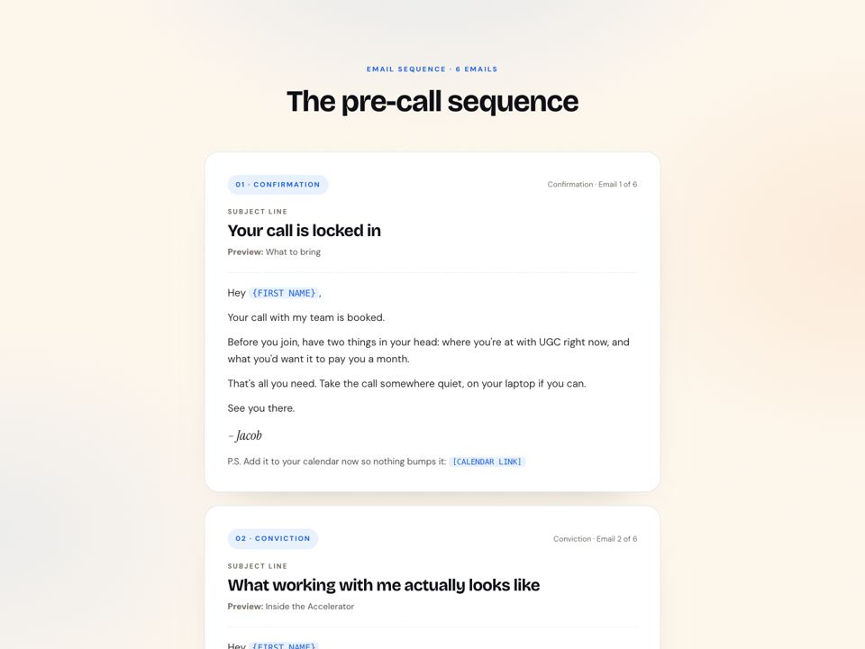 Pre-call preview